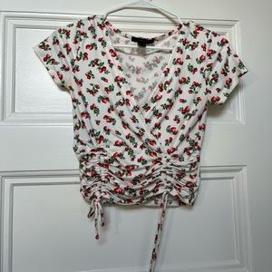 Strawberry crop top